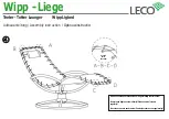 Preview for 6 page of leco Wipp-Liege Instructions Manual