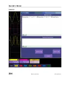 Предварительный просмотр 236 страницы LeCroy 6000 SERIES Operator'S Manual