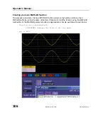 Предварительный просмотр 308 страницы LeCroy 6000 SERIES Operator'S Manual