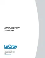 Preview for 544 page of LeCroy DDA 7 Zi series Operator'S Manual