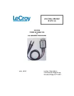 LeCroy DXC100A Manual preview