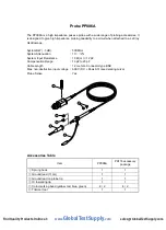 Preview for 1 page of LeCroy PP006D Quick Start Manual