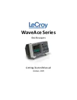 Preview for 2 page of LeCroy WaveAce series Getting Started Manual