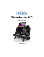 Preview for 2 page of LeCroy WaveRunner 6Zi Getting Started Manual