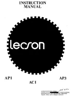 Lecson AC1 Instruction Manual предпросмотр