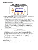 Предварительный просмотр 12 страницы Lectranator Systems DIG60 Installation And Operation Manual