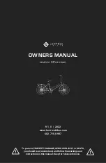 Lectric XPremium Owner'S Manual предпросмотр