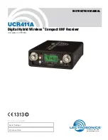 Lectronics UCR411A Instruction Manual предпросмотр