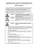 Предварительный просмотр 7 страницы Lectronix Navion R5000 Operating Instructions Manual