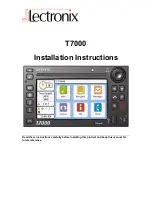 Lectronix T7000 Installation Instructions Manual preview