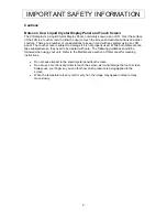 Preview for 7 page of Lectronix T8510 User Operating Instructions Manual