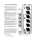 Предварительный просмотр 4 страницы Lectrosonics DA4 Operating Instructions Manual