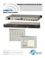 Предварительный просмотр 1 страницы Lectrosonics DMPA12 Installation Manual