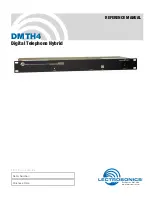 Lectrosonics DMTH4 Reference Manual предпросмотр