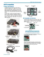 Предварительный просмотр 15 страницы Lectrosonics DR Receiver/DB Transmitter Instruction Manual