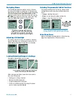 Предварительный просмотр 17 страницы Lectrosonics DR Receiver/DB Transmitter Instruction Manual