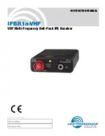 Lectrosonics IFBR1a-VHF Instruction Manual предпросмотр