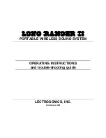 Lectrosonics Long Ranger II Operating And Troubleshooting Manual предпросмотр