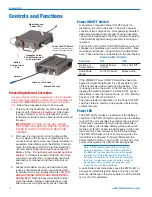 Preview for 8 page of Lectrosonics MM400C Instruction Manual