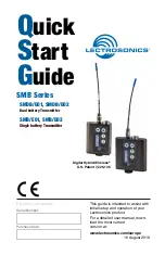 Lectrosonics SMB Series Quick Start Manual предпросмотр