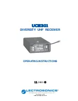 Lectrosonics UCR30 Operating Instructions Manual preview