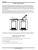 Preview for 8 page of Lectrosonics UM250C Operating Instructions And Troubleshooting Manual