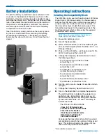 Предварительный просмотр 8 страницы Lectrosonics UM400a Instruction Manual