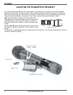 Preview for 10 page of Lectrosonics UT200 Operating Instructions And Troubleshooting Manual