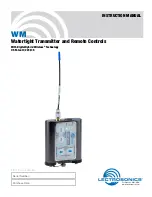 Lectrosonics WM Instruction Manual предпросмотр