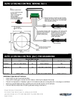 Предварительный просмотр 2 страницы Lectrotab ALC-1 Quick Start Manual