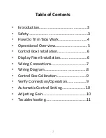 Preview for 2 page of Lectrotab ALC-1D Manual