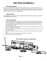 Предварительный просмотр 5 страницы Lectrotab ELECTROMECHANICAL TRIM TAB SYSTEMS Operation And Installation Manual