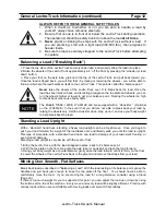 Предварительный просмотр 14 страницы LectroTruck 1260E Owner'S Manual