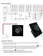 Предварительный просмотр 2 страницы Led Flatlight LF-2805R User Manual