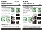 Предварительный просмотр 1 страницы LED Group ROBUS RKN12050DP-01 Instruction Manual