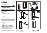 Предварительный просмотр 2 страницы LED Group ROBUS RTW0130RG-24 Quick Start Manual