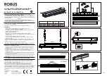 Предварительный просмотр 2 страницы LED Group Robus RVUF122FT-24 Quick Start Manual