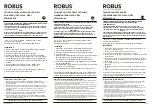 Preview for 1 page of LED Group ROBUS TWILIGHT RTW0230C-24 Quick Start Manual