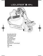 Led Lenser H14.2 Operating Instructions Manual preview