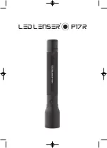 Предварительный просмотр 1 страницы Led Lenser P17R Manual