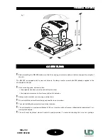 Предварительный просмотр 6 страницы LED Lighting Moving Head MH-250 User Manual