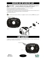 Предварительный просмотр 8 страницы LED Lighting Moving Head MH-250 User Manual