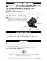 Предварительный просмотр 4 страницы LED Lighting STAGE PRO SPOT 650 User Manual