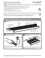 LED Linear VarioContour 0005 Installation Instructions предпросмотр