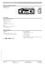 Preview for 2 page of LED Linear VarioControl LINEARdrive 180D Quick Start Manual