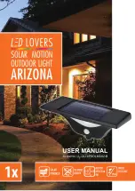 LED Lovers ARIZONA LL-OU-LPSOLMD02-B User Manual предпросмотр