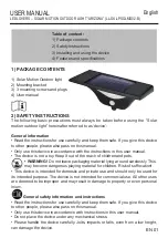 Предварительный просмотр 3 страницы LED Lovers ARIZONA LL-OU-LPSOLMD02-B User Manual