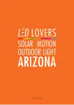 Предварительный просмотр 26 страницы LED Lovers ARIZONA LL-OU-LPSOLMD02-B User Manual