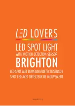 Предварительный просмотр 24 страницы LED Lovers LL-SPMS01-B User Manual