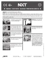 LED Roadway Lighting NXT SERIES Installation Instructions Manual предпросмотр